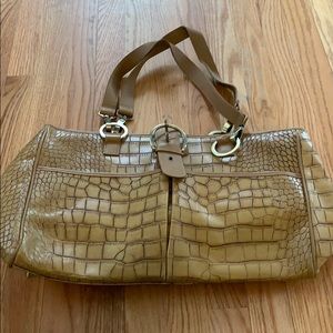 Large leather purse